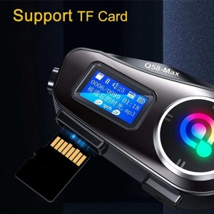 هدست بلوتوث کلاه کاسکت مدل Q58 MAX دو نفره
